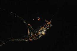 Олимпийский огонь в Сочи можно увидеть из Космоса