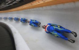 Украинские саночники выступают на санях, которым 22 года. Сочи-2014