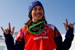Сочи 2014. Усатая чешка завоевала для своей страны первое "золото"