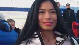 Сочи 2014. Ванесса Мэй готовится к своим первым серьезным выступлениям (ВИДЕО)