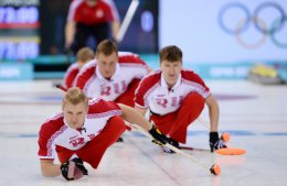 Сочи 2014. Мужская сборная России по керлингу обыграла Германию