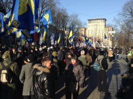 Парламентская оппозиция при поддержке народа будет блокировать работу ВР (ФОТО)