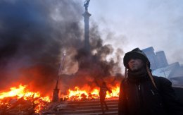 Сегодня в Украине объявлен день траура по погибшим в столкновениях