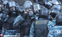 Беркут задержал полицейского из Европы (ВИДЕО)