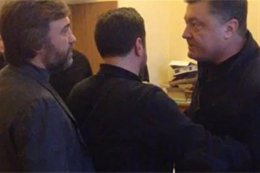 Порошенко чуть не подрался с Новинским (ВИДЕО)