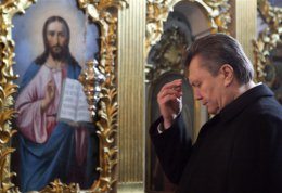 Януковича обнаружили в одном из монастырей Московского патриархата