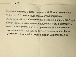 Пшонка причастен к "газовой" схеме Курченко (ФОТО)
