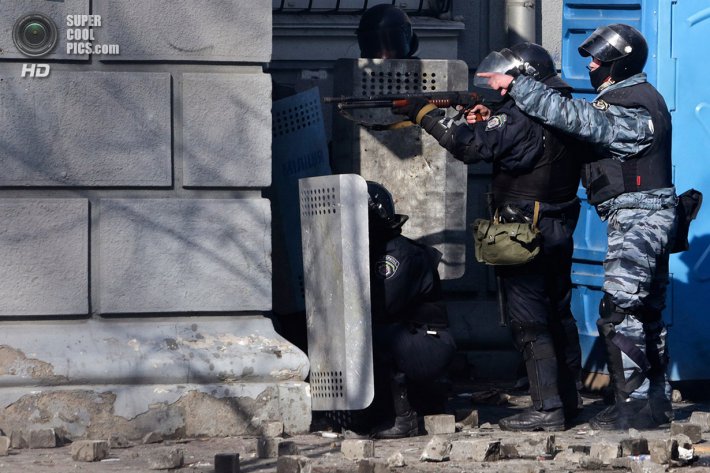 Кровавый вторник. Хроника Евромайдана (ФОТО)