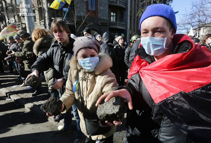 Кровавый вторник. Хроника Евромайдана (ФОТО)