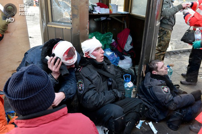 Кровавый вторник. Хроника Евромайдана (ФОТО)