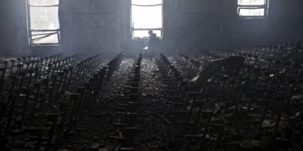 Беркутовцы заживо сожгли раненых активистов, запертых в Доме профсоюзов (ВИДЕО)