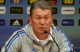 Олег Блохин на пресс-конференции "отличился" (ВИДЕО)