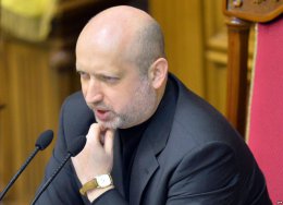 Встреча Турчинова и главы МИД Турции (ВИДЕО)