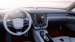 Volvo заменит кнопки приборной панели на большой сенсорный экран (ВИДЕО)