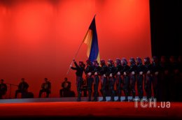 "Сухишвили" продемонстрировали свою поддержку украинского народа в Киеве