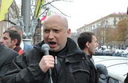 Турчинов выступил на митинге по случаю 200-летия со дня рождения Шевченко (ВИДЕО)