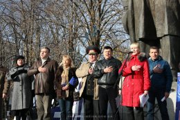 Украинский митинг в память Тараса Шевченко в Луганске закончился жестоким разгоном (ВИДЕО)