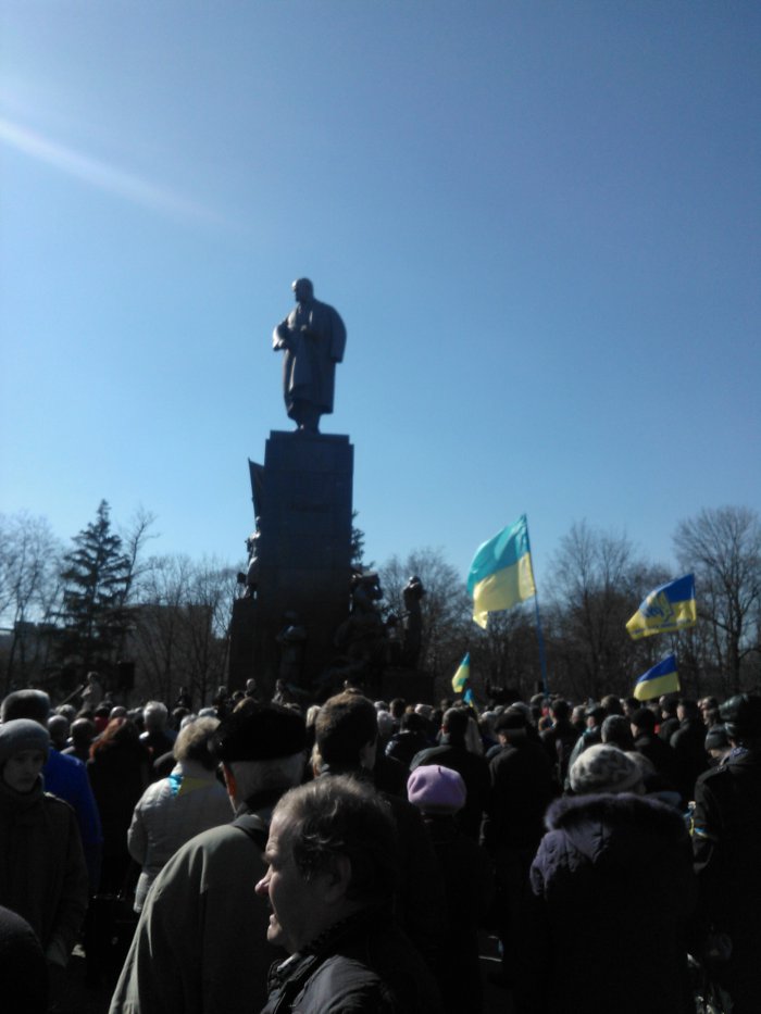 Митинг в поддержку целостности и независимости Украины в Харькове (ФОТО)