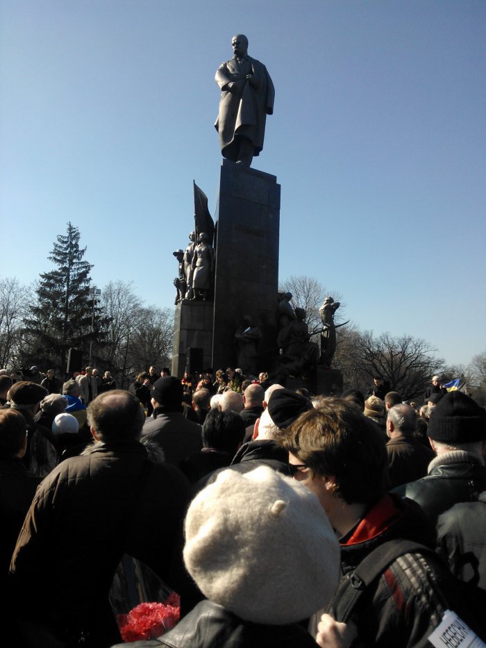 Митинг в поддержку целостности и независимости Украины в Харькове (ФОТО)