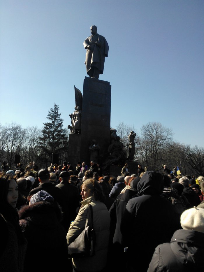 Митинг в поддержку целостности и независимости Украины в Харькове (ФОТО)