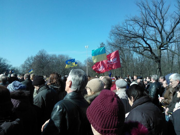 Митинг в поддержку целостности и независимости Украины в Харькове (ФОТО)