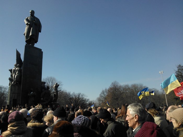 Митинг в поддержку целостности и независимости Украины в Харькове (ФОТО)