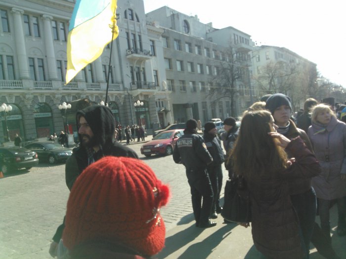 Митинг в поддержку целостности и независимости Украины в Харькове (ФОТО)