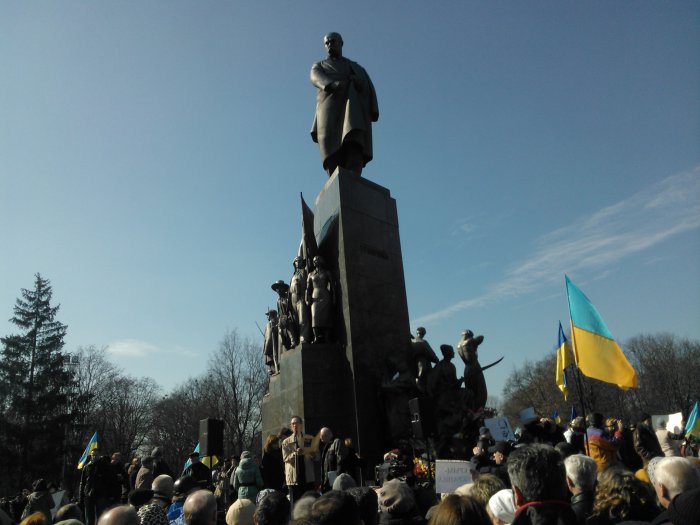 Митинг в поддержку целостности и независимости Украины в Харькове (ФОТО)