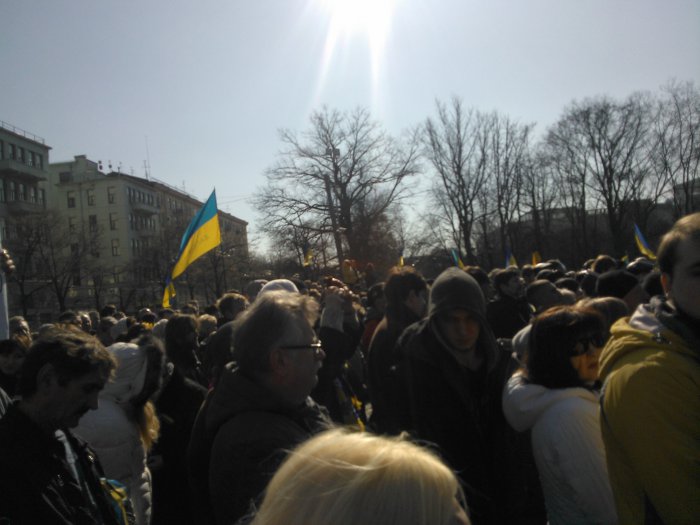 Митинг в поддержку целостности и независимости Украины в Харькове (ФОТО)
