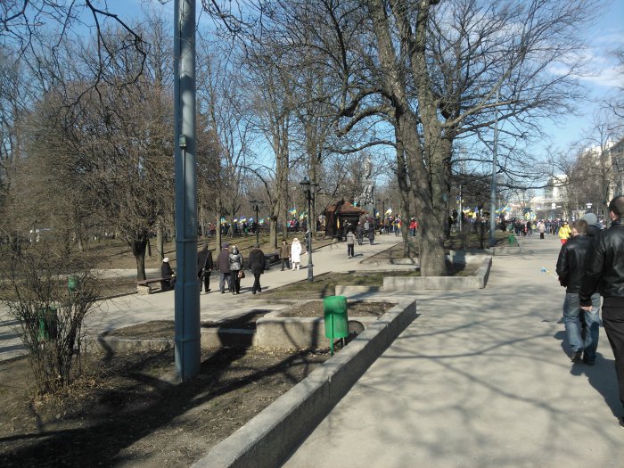 Митинг в поддержку целостности и независимости Украины в Харькове (ФОТО)