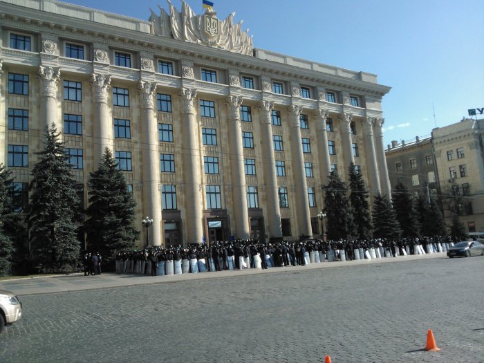 Митинг в поддержку целостности и независимости Украины в Харькове (ФОТО)