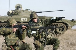 Охрана базы в Черноморском осуществляется совместными патрулями Украины и России