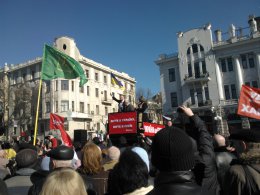 Как Виталий Кличко выступал в Харькове на митинге за единство Украины (ФОТО)