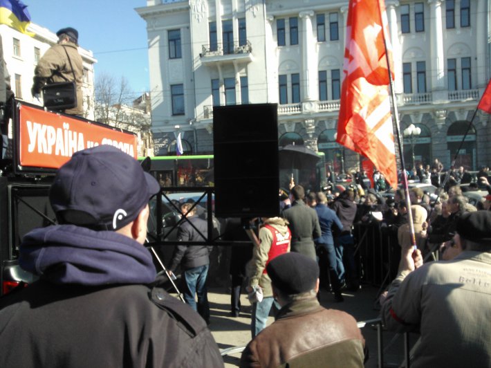 Как Виталий Кличко выступал в Харькове на митинге за единство Украины (ФОТО)
