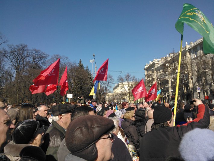 Как Виталий Кличко выступал в Харькове на митинге за единство Украины (ФОТО)