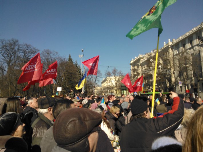 Как Виталий Кличко выступал в Харькове на митинге за единство Украины (ФОТО)