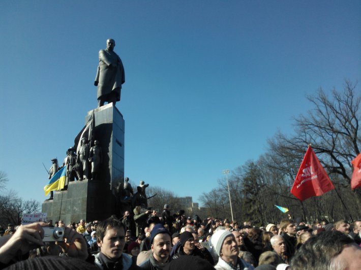Как Виталий Кличко выступал в Харькове на митинге за единство Украины (ФОТО)