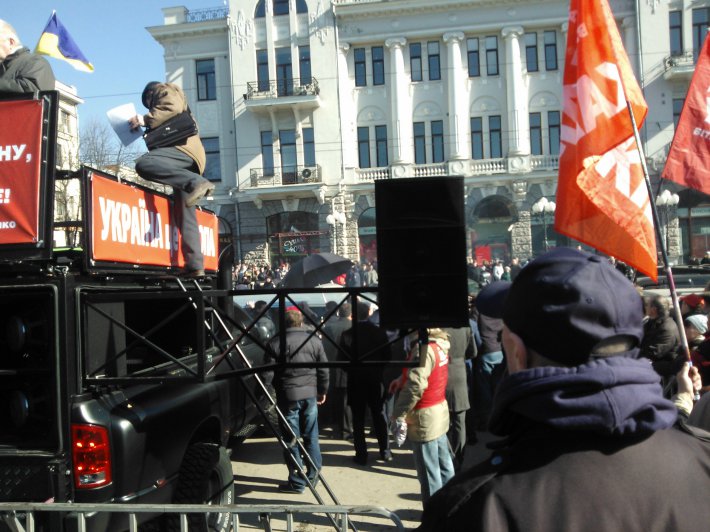 Как Виталий Кличко выступал в Харькове на митинге за единство Украины (ФОТО)