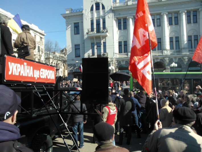 Как Виталий Кличко выступал в Харькове на митинге за единство Украины (ФОТО)
