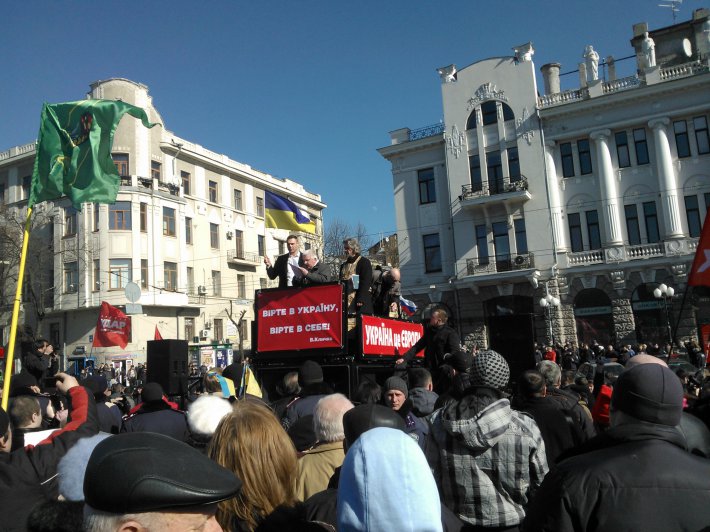 Как Виталий Кличко выступал в Харькове на митинге за единство Украины (ФОТО)