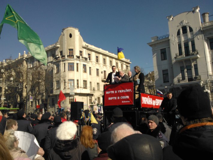 Как Виталий Кличко выступал в Харькове на митинге за единство Украины (ФОТО)