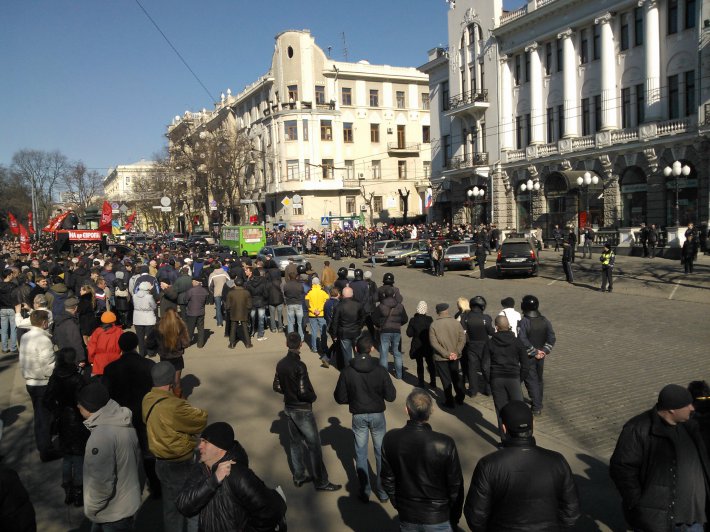 Как Виталий Кличко выступал в Харькове на митинге за единство Украины (ФОТО)