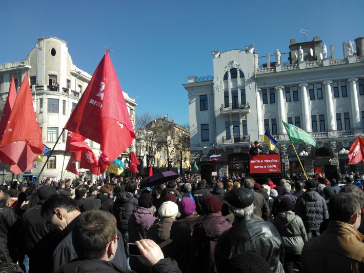 Как Виталий Кличко выступал в Харькове на митинге за единство Украины (ФОТО)