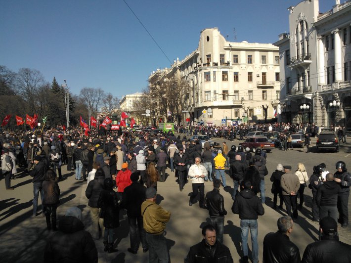Как Виталий Кличко выступал в Харькове на митинге за единство Украины (ФОТО)