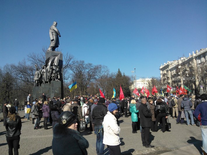 Как Виталий Кличко выступал в Харькове на митинге за единство Украины (ФОТО)