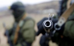 В Симферополе произошла перестрелка между украинскими военными и «самообороной» (ВИДЕО)