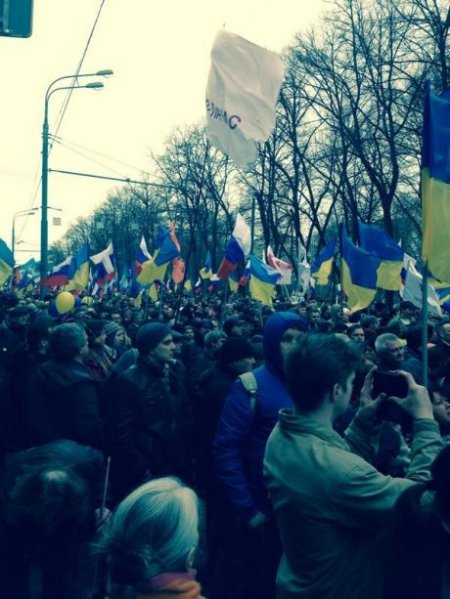 Всю Россию охватили массовые митинги в поддержку Украины (ФОТО)