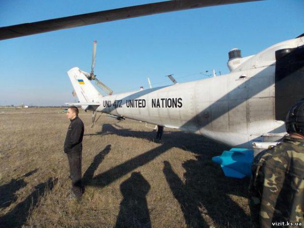 В Арабатскую стрелку прилетели украинские боевые вертолеты (ФОТО+ВИДЕО)