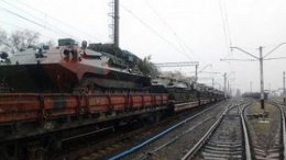 В Донецкую область привезли военную технику