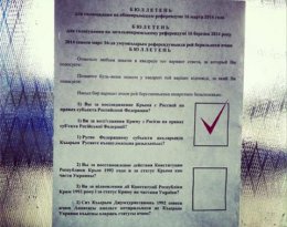 По данным социологов, 93% участников референдума поддержали союз с Россией